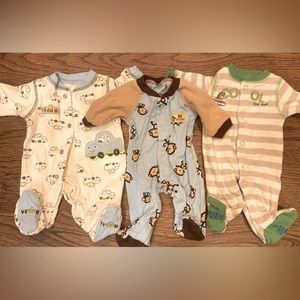 Set of 3 child of mine preemie boys onesies